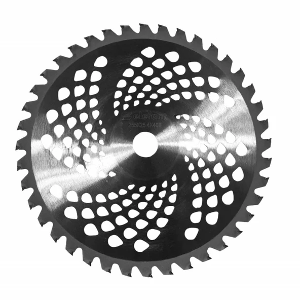 Tırpan başı bıçağı 60T 255X25.4 - Resim 2