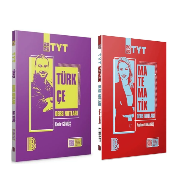 Benim Hocam 2026 TYT Türkçe ve Matematik Video Ders Defteri Seti 2 Kitap ürün görseli 1