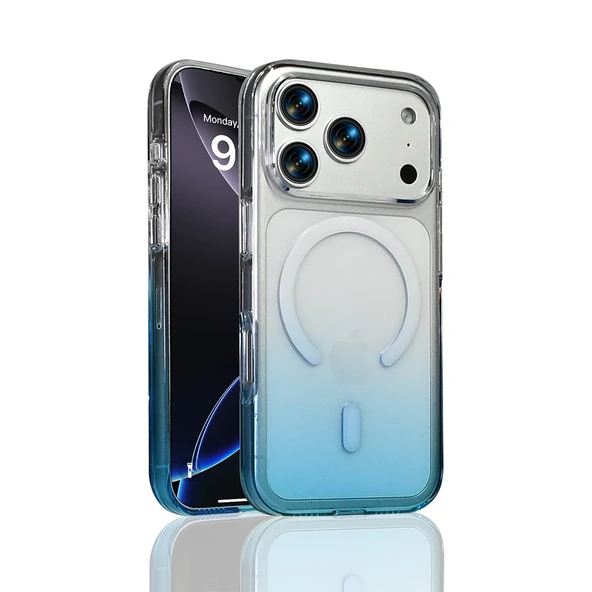 iPhone 17 Pro Max Kılıf Kablosuz Şarj Özellikli Septik Silikon Kapak ürün görseli 1