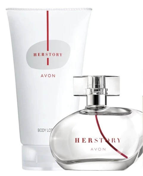 AVON HERSTORY KADIN PARFUM 50 ML VE BODY LOTION 150 ML ürün görseli 1