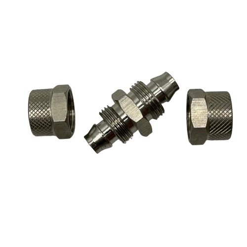 Metal Somun Sıkmalı Nipel 4x6 - Resim 2