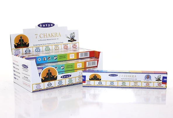 Satya 7 Chakra Tütsü ürün görseli 1