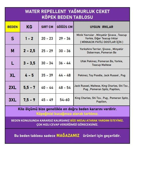 Flora Rain Küçük Köpek Yağmurluk Ceket - Resim 3