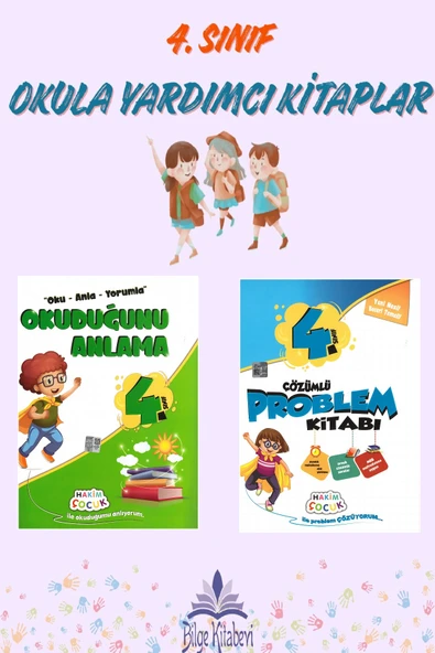 4.Sınıf Okuduğunu Anlama + Çözümlü Problem Kitabı ürün görseli 1
