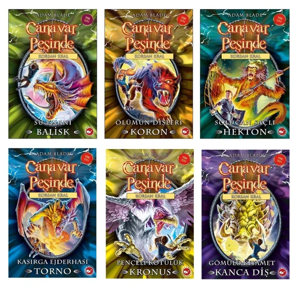 Canavar Peşinde Korsan Kral Seti 6 Kitap ürün görseli 1