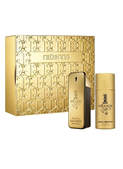 Paco Rabanne 1 Million EDT 100ML Erkek Parfüm Seti ürün görseli 1