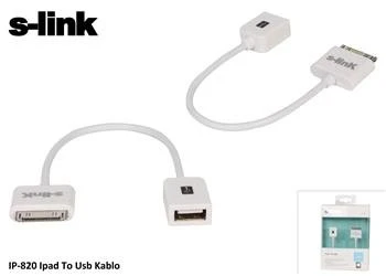 S-link IP-820 Ipad To Usb Dişi Kablo - Resim 2