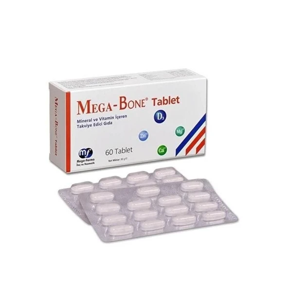Mega-Bone 60 Tablet ürün görseli 1