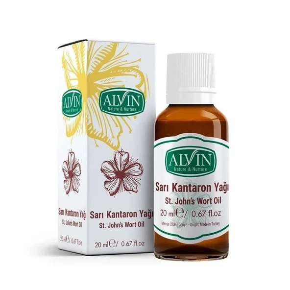 Alvin Sarı Kantaron Yağı 20 ml ürün görseli 1