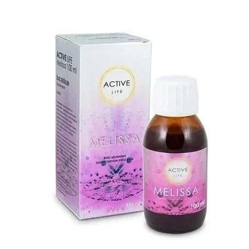 Active Life Melissa Sıvı 100 Ml Şurup ürün görseli 1