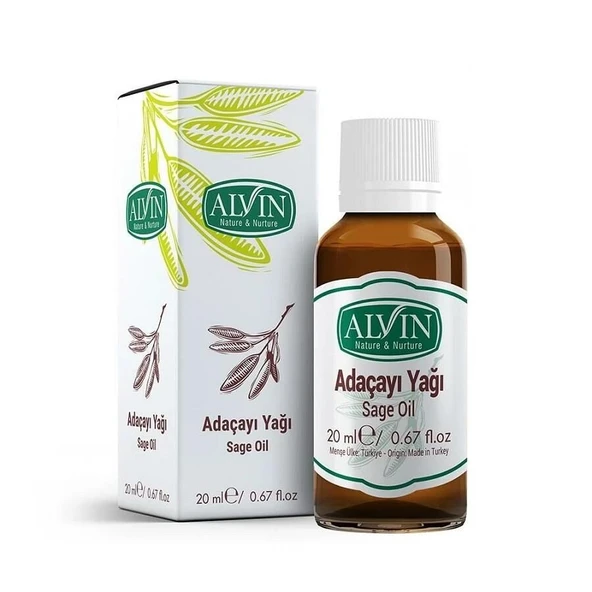 Alvin Adaçayı Yağı 20 ml ürün görseli 1