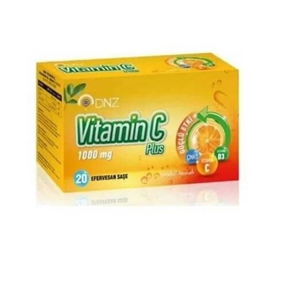 DNZ Vitamin C 1000mg 20 Saşe ürün görseli 1