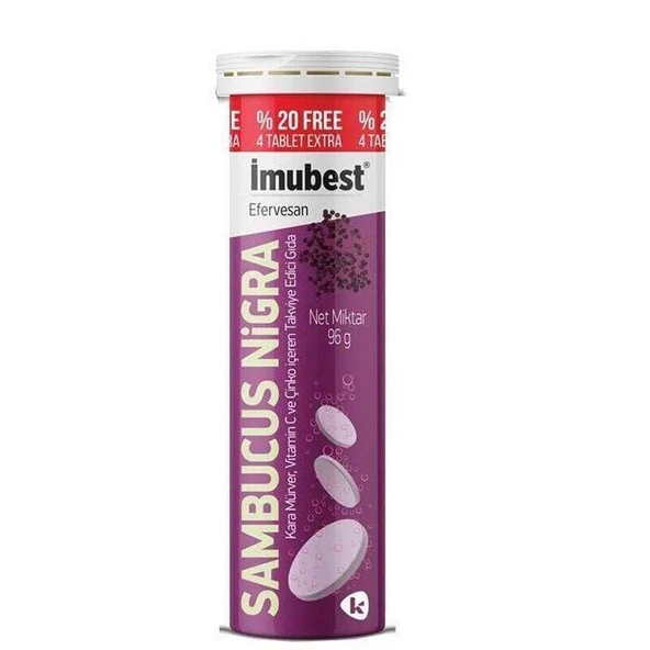 Imubest Sambucus Nigra 24 Effervesan Tablet ürün görseli 1