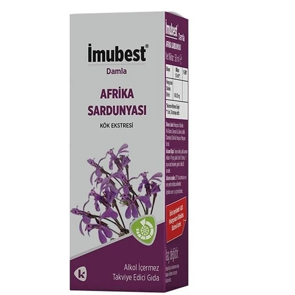 Imubest Afrika Sardunyası Damla 50ml ürün görseli 1
