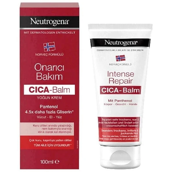 Neutrogena Onarıcı Bakım Cica Balm Yoğun Krem 100ml ürün görseli 1