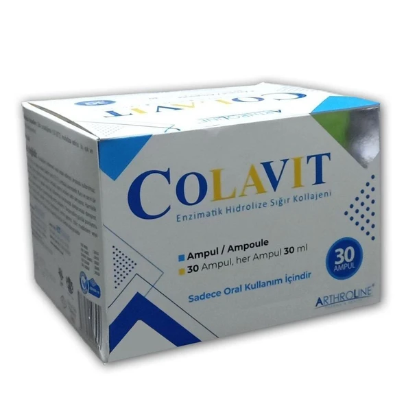 Colavit 30ml 30 Oral Flakon - Enzimatik Hidrolize Sığır Kollajeni ürün görseli 1