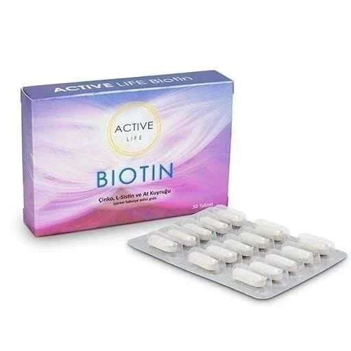 Active Life Biotin 30 Tablet ürün görseli 1