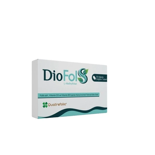 Diofol S Ağızda Dağılan 30 Tablet ürün görseli 1