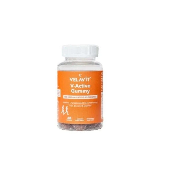 Velavit V-Active Gummy 60 Gummies ürün görseli 1