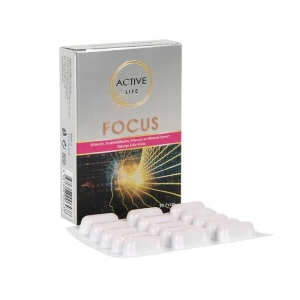 Active Life Focus 30 Kapsül ürün görseli 1