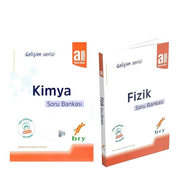 Birey Yayınları Gelişim Serisi TYT Fizik ve Kimya A Soru Bankası Seti 2 Kitap ürün görseli 1