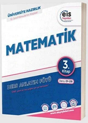 Eis Matematik 3.Kitap Ders Anlatım Föyü ürün görseli 1
