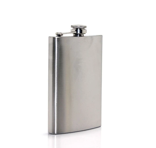 Paslanmaz Çelik 6 Oz Tekli Matara ürün görseli 1