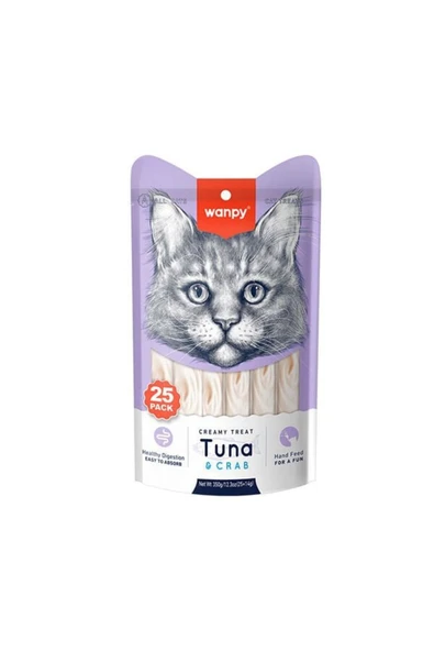Ton Balıklı ve Yengeçli Sıvı Kedi Ödülü 14 Gr 25 Adet - PIWP-045 ürün görseli 1