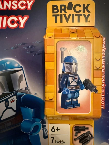 Lego Star Wars Dergi - Lehçe (Mandalorian Figür) - Resim 2