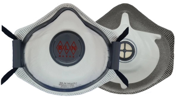 BLN BM 022 PRO X FFP2 NR Toz Maskesi (5APARAT 5 MASKE) ürün görseli 1
