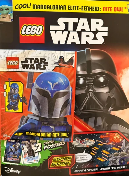 Lego Star Wars Aylık Dergi - Flemenkçe (Mandoalorian Figür) ürün görseli 1
