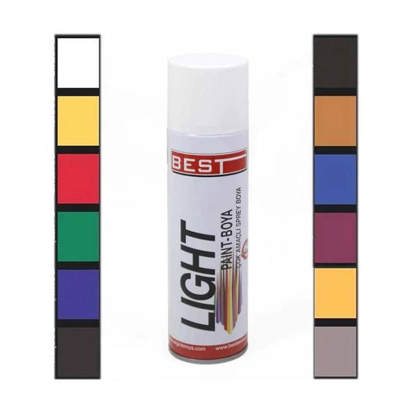 Best Light Sprey Boya Akrilik Takviyeli 250 ml Hobi Boyası ürün görseli 1