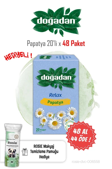 Doğadan Papatya Bitki Çayı 48 AL 44 ÖDE ve ROSIE ürün görseli 1