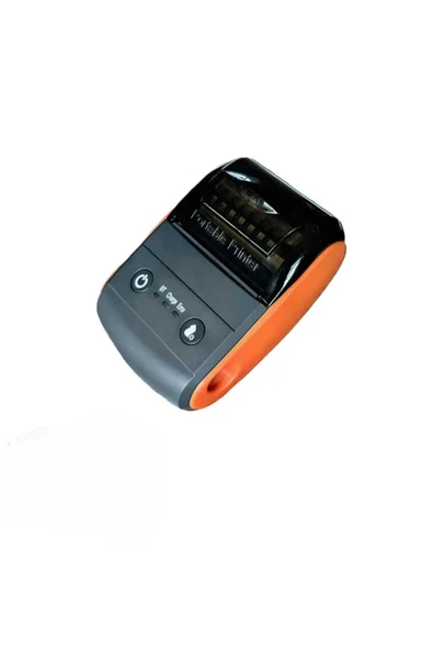 58mm Bluetooth Termal Fiş Adisyon, Makbuz ve Etiket Yazıcı Taşınabilir Kablosuz Yazıcı ürün görseli 1