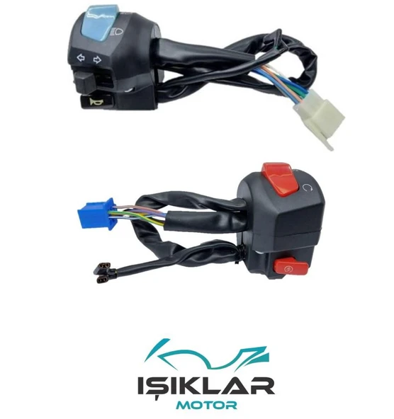 Mondial Drift L 125 Kumanda Paneli Sağ Sol Takım IŞK0032 ürün görseli 1