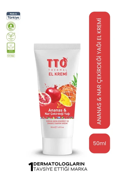 TTO El Kremi Ananas ve Nar Çekirdeği Yağı 50 ml ürün görseli 1