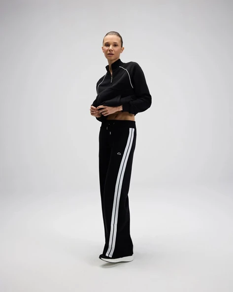 Ellesse EF535-BK Kadın Siyah Sweat - Resim 4