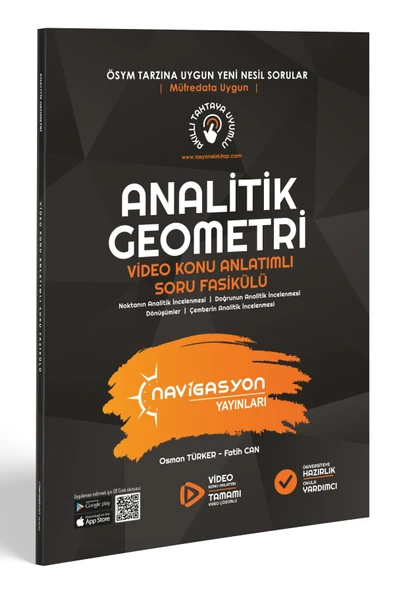 Analitik Geometri Video Konu Anlatımlı Soru Fasikülü ürün görseli 1