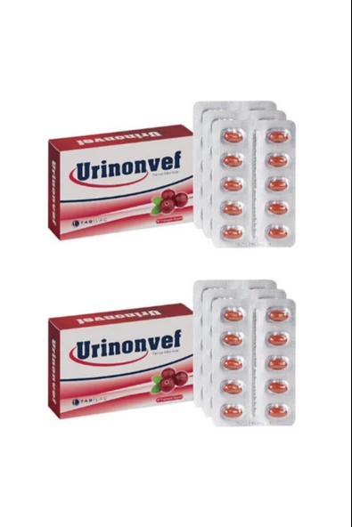 Urinonvef Cranberry 30 Yumuşak Kapsül 2 Adet ürün görseli 1