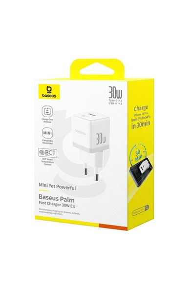 Palm Hızlı Şarj 30W Eu Beyaz - Resim 5