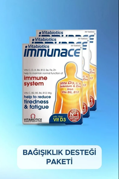 Immunace 30 Tablet 3 Adet ürün görseli 1