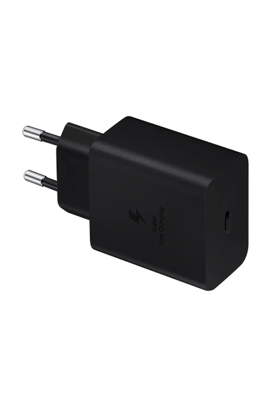 Samsung Ep-t4510x Type-c Süper Hızlı Şarj Cihazı 45w Siyah Türkiye Garantili ürün görseli 1