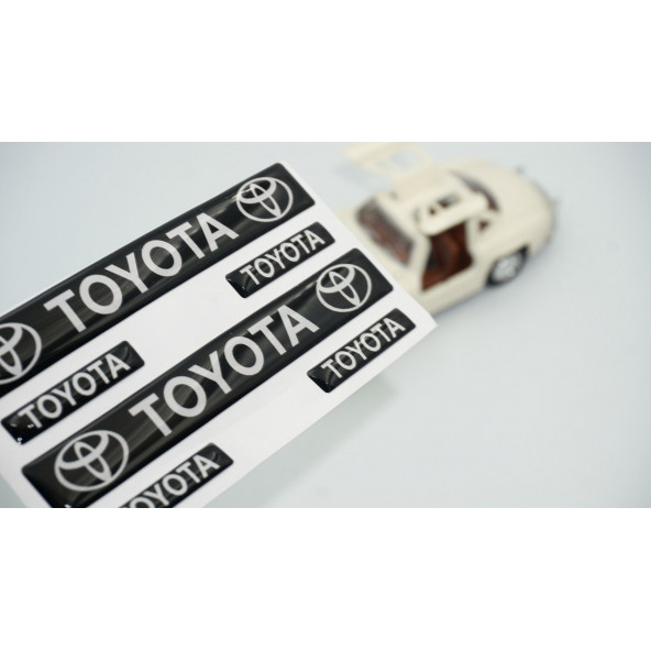 Toyato Logo Damla Silikon Grup Sticker ürün görseli 1
