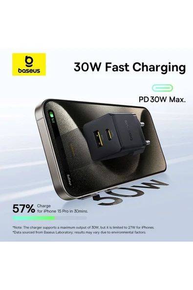 Palm Hızlı Şarj 30W Eu Siyah - Resim 4