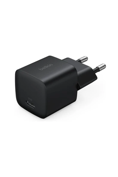 USB-C 25 W PD 3.0 PPS Hızlı Şarj Cihazı, Siyah ürün görseli 1