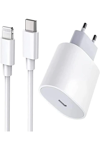 Netzy iPhone 12 Mini Uyumlu Hızlı Şarj Adaptörü – 20W Güçlü USB-C Şarj ürün görseli 1