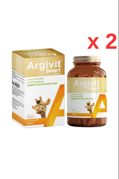Argivit Smart 30 Tablet 2 Adet ürün görseli 1