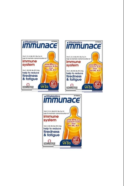 Immunace 30 Tablet 3 Adet ürün görseli 1