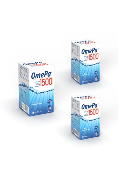 Omepa Balık Yağı 1500 mg 30 Kapsül 3 Adet ürün görseli 1