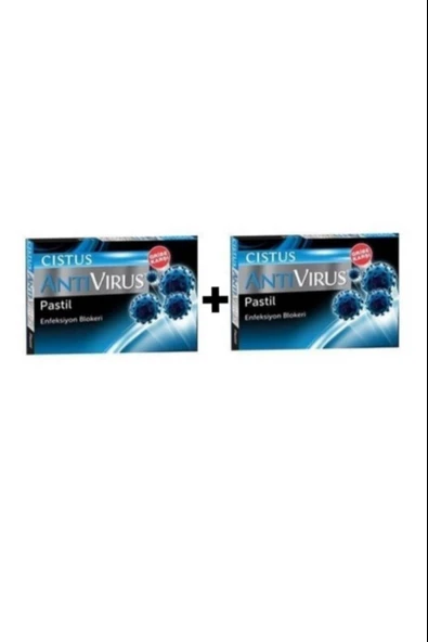 Cistus Antivirus Pastil 10 Adet 2 Adet ürün görseli 1